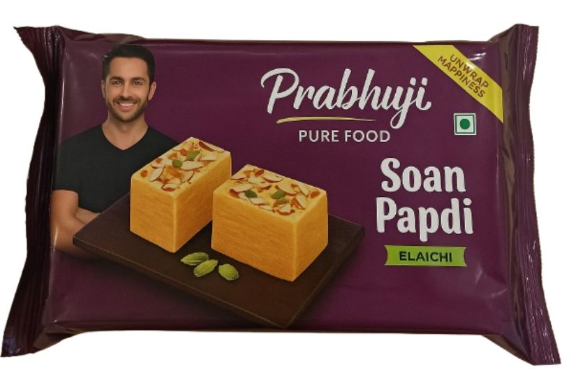 Soan Papdi 200g - Prabhuji snacks Prabhuji 