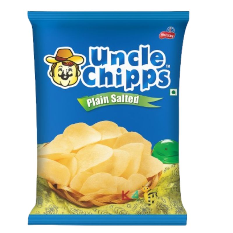 Uncle Chipps Plain Salted 48g snacks Uncle Chipps 