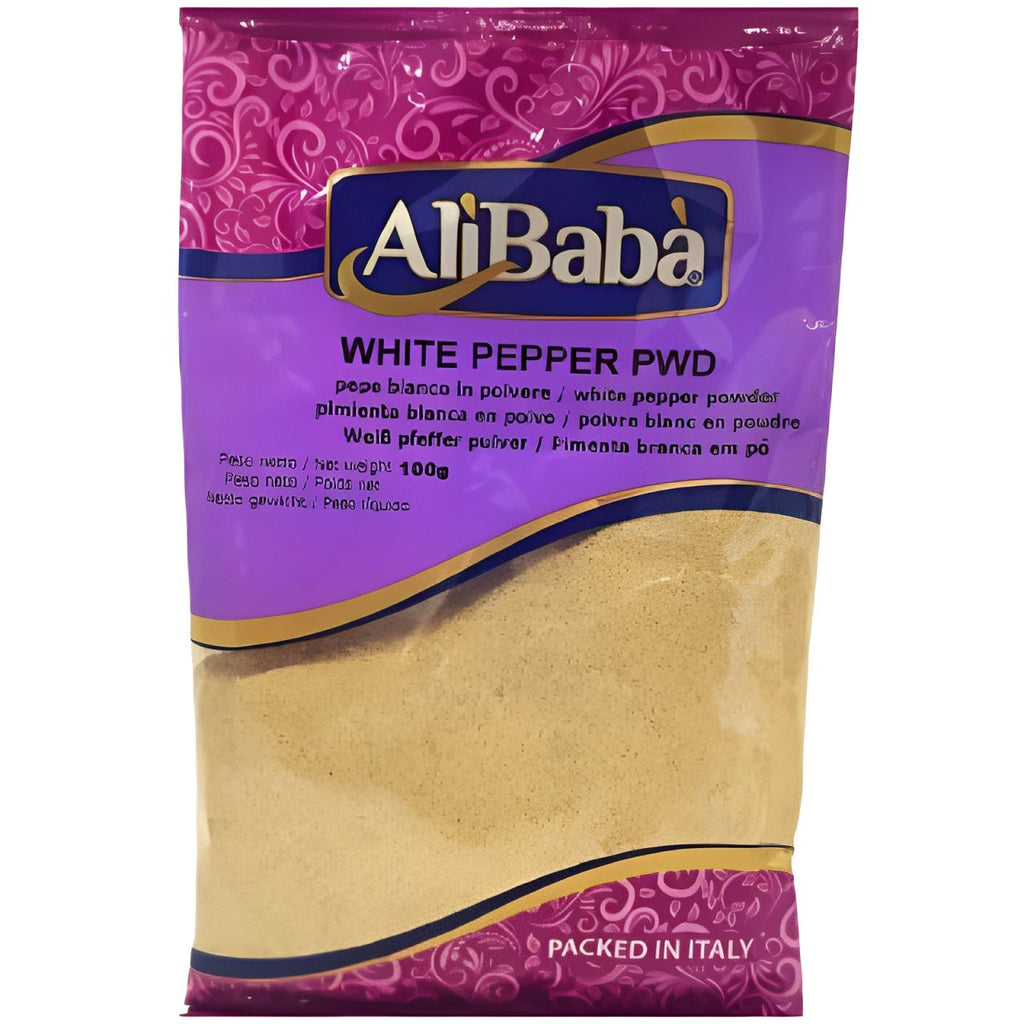 White Pepper Powder 100g - Ali Baba Spice Ali Baba 