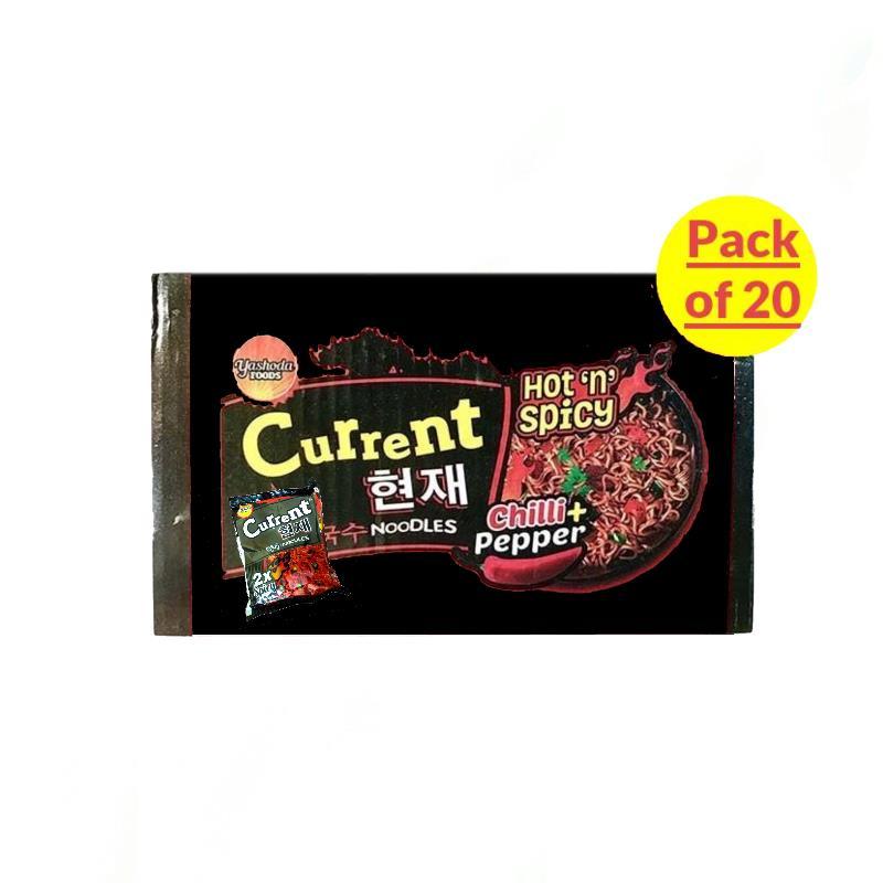 2x Spicy Instant Noodles 100g - Current Baazwsh 100gx20pcs 