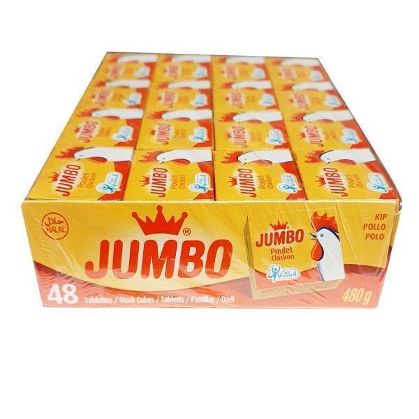 48 Stock Cubes Chicken Flavour - Jumbo Spice Baazwsh 