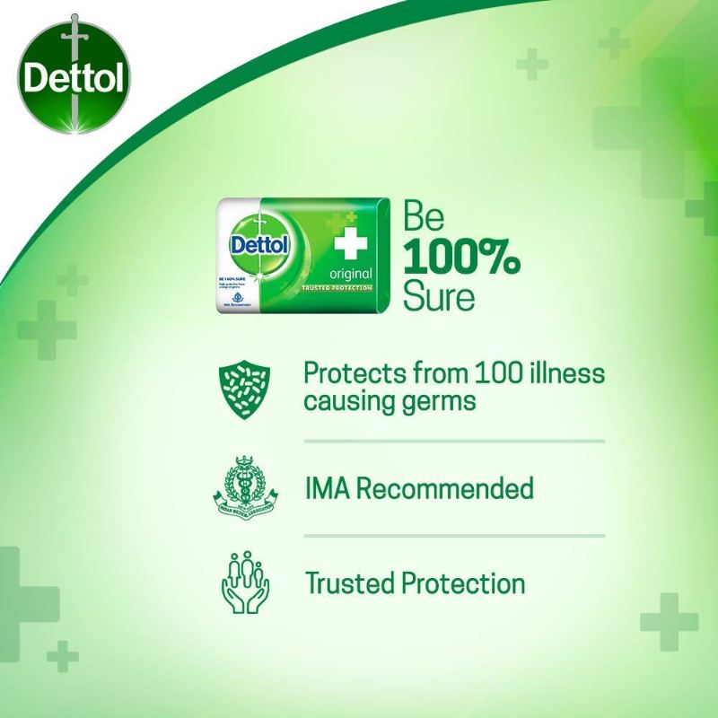 Antibacterial Soap (Original) 125g - Dettol Baazwsh 