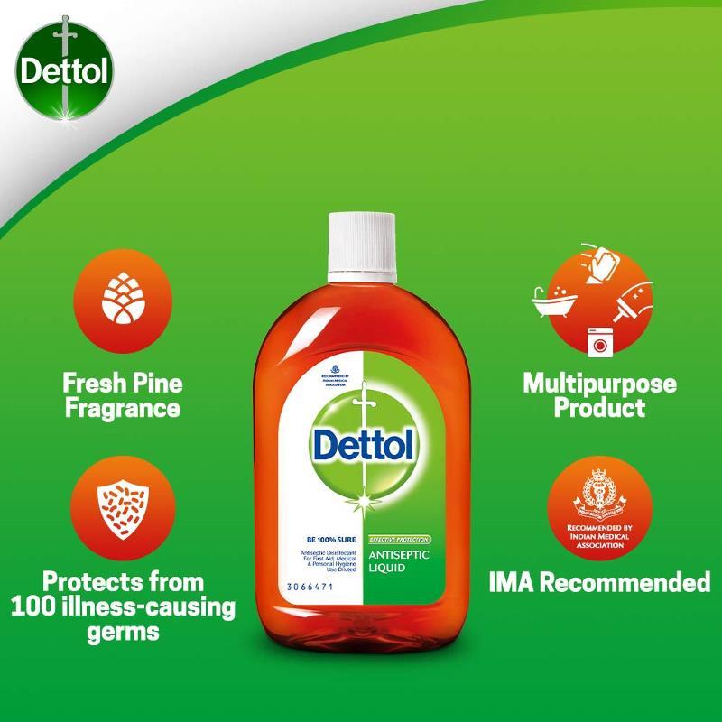 Antiseptic Liquid 750ml - Dettol Baazwsh 