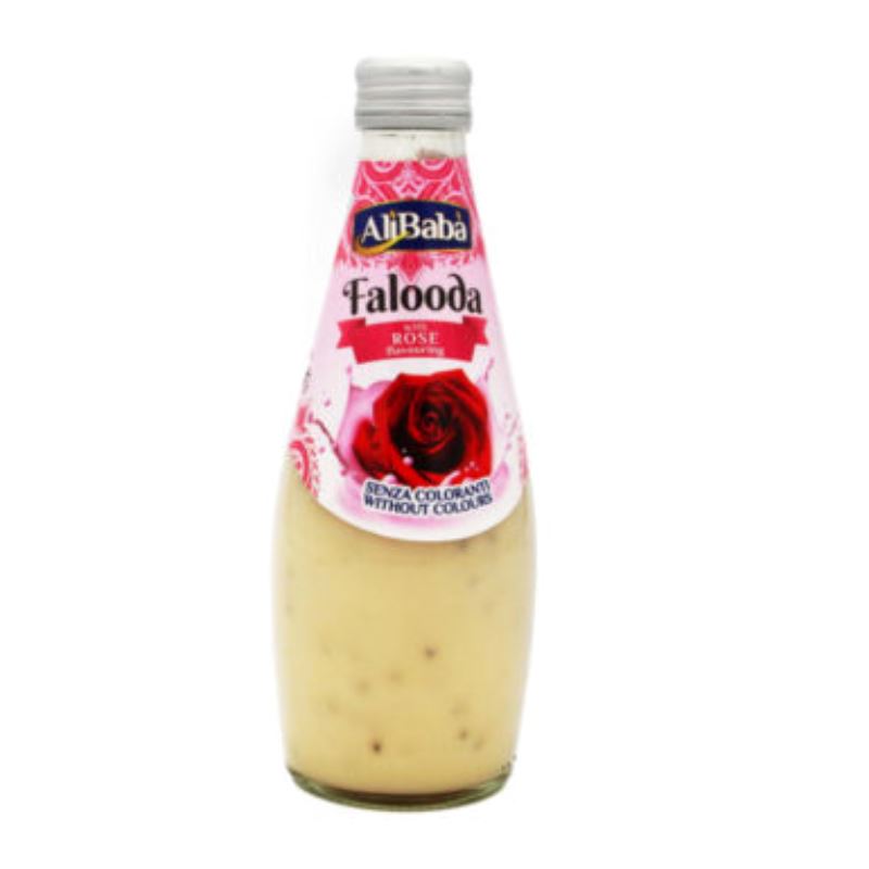 Basil Falooda Drink Rose 290ml - Ali Baba Baazwsh 