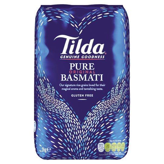 Basmati Rice 2kg - Tilda Baazwsh 