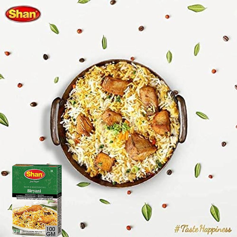 Biryani Masala 100g - Shan Baazwsh 