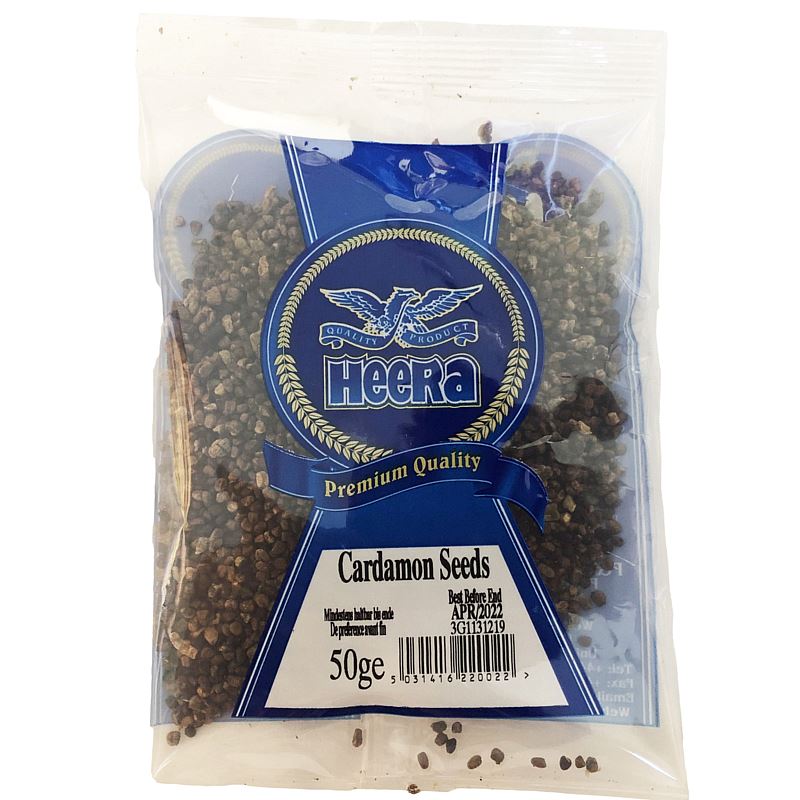 Cardamom Seeds (Elaichi Dana) 50g - Heera Spice Baazwsh 