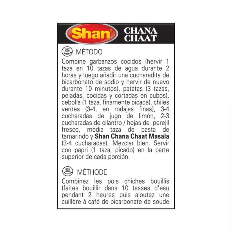 Chana Chaat Masala 50g - Shan Baazwsh 