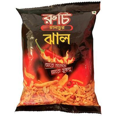 Chanachur Hot Flavor 140g - Ruchi Baazwsh 