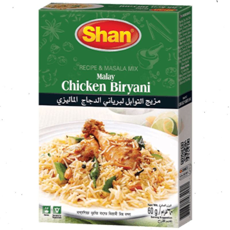 Chicken Biryani Masala 120g - Shan Baazwsh 60g 