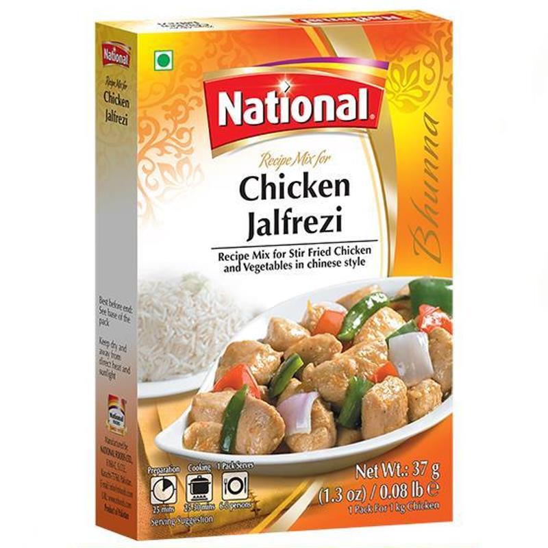 Chicken Jalfrezi Masala 100g - National Baazwsh 