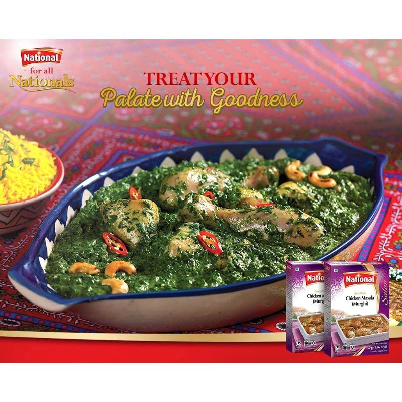 Chicken Masala 86g - National Baazwsh 