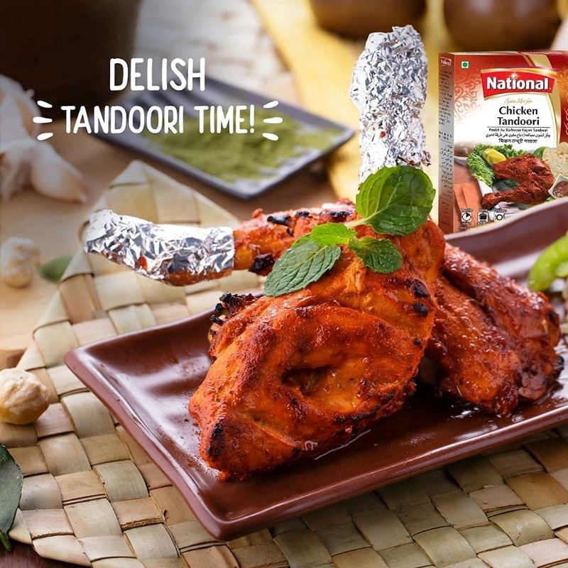 Chicken Tandoori Masala 82g - National Baazwsh 