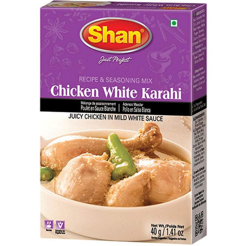 Chicken White Karahi Masala 40g - Shan Baazwsh 