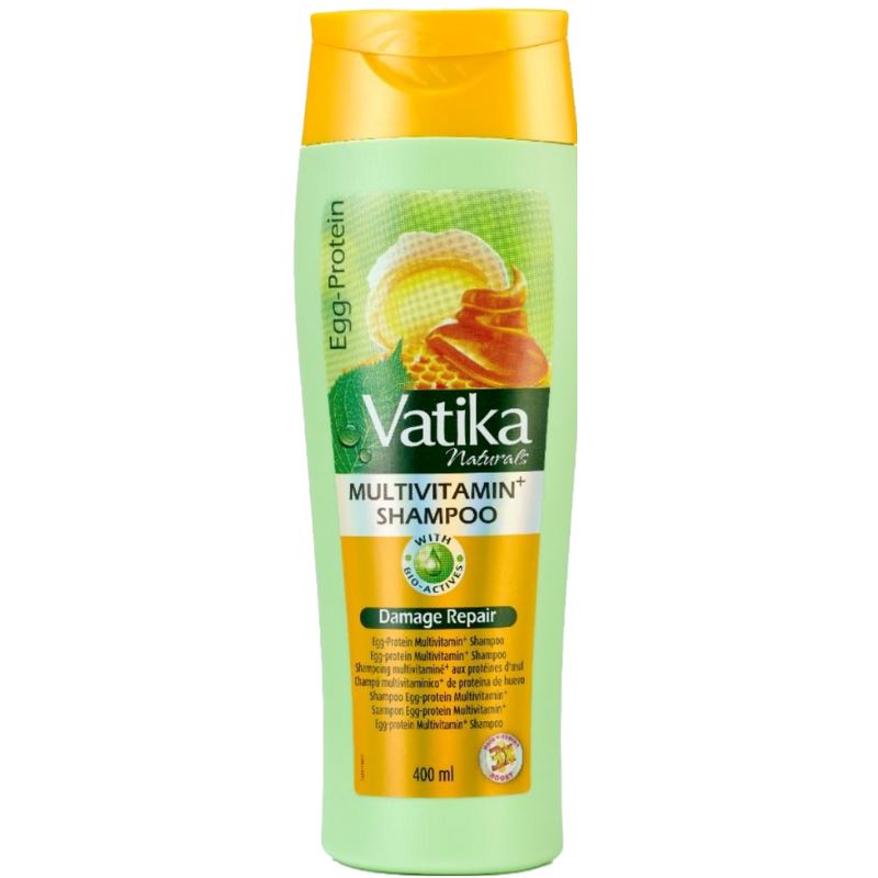 Egg Protein Multivitamin Shampoo 400ml - Vatika Baazwsh 