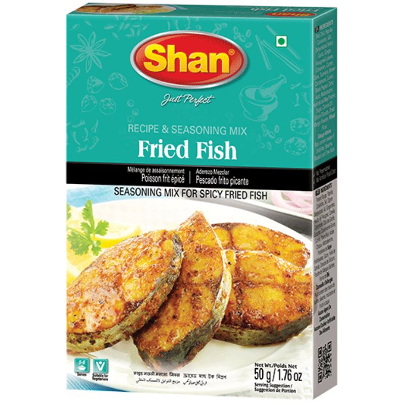 Fried Fish Masala 50g - Shan Baazwsh 