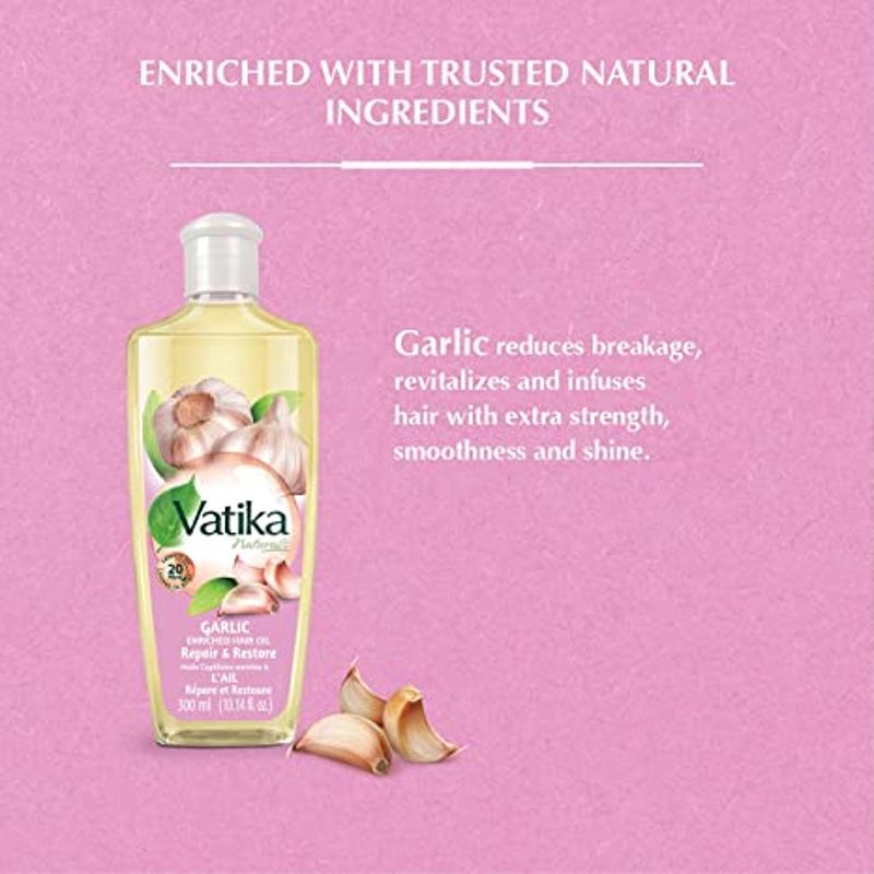 Garlic Oil 200ml - Vatika Baazwsh 