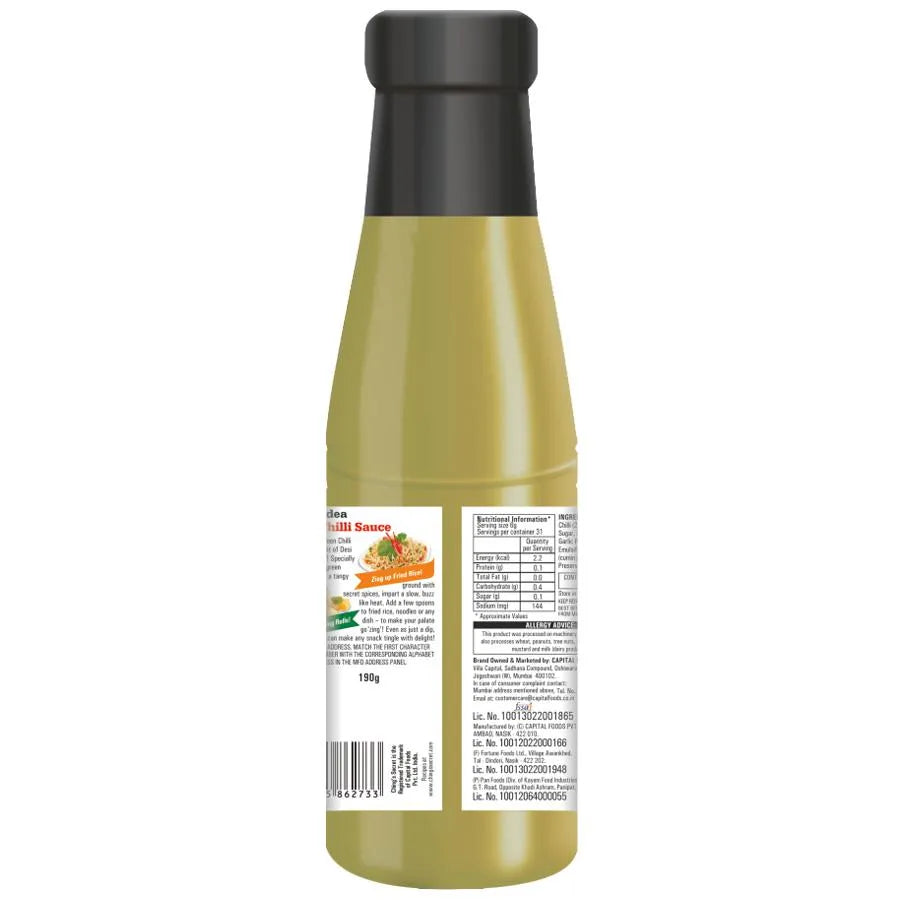Green Chilli Sauce 200g - Chings Baazwsh 