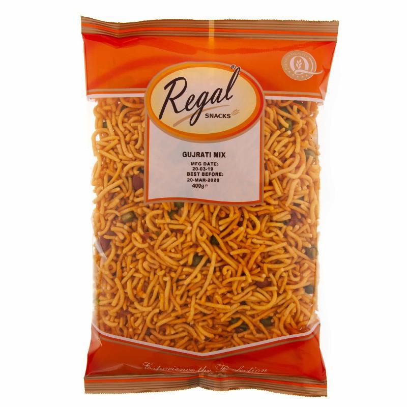 Gujrati Mix 400g - Regal Snacks Baazwsh 