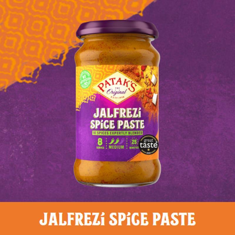 Jalfrezi Paste 283g - Patak`s Baazwsh 