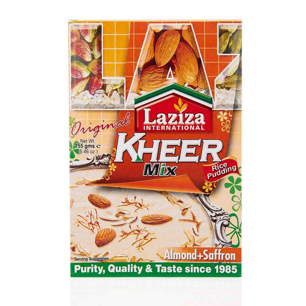 Kheer Mix Almond + Saffron 155g - Laziza Baazwsh 