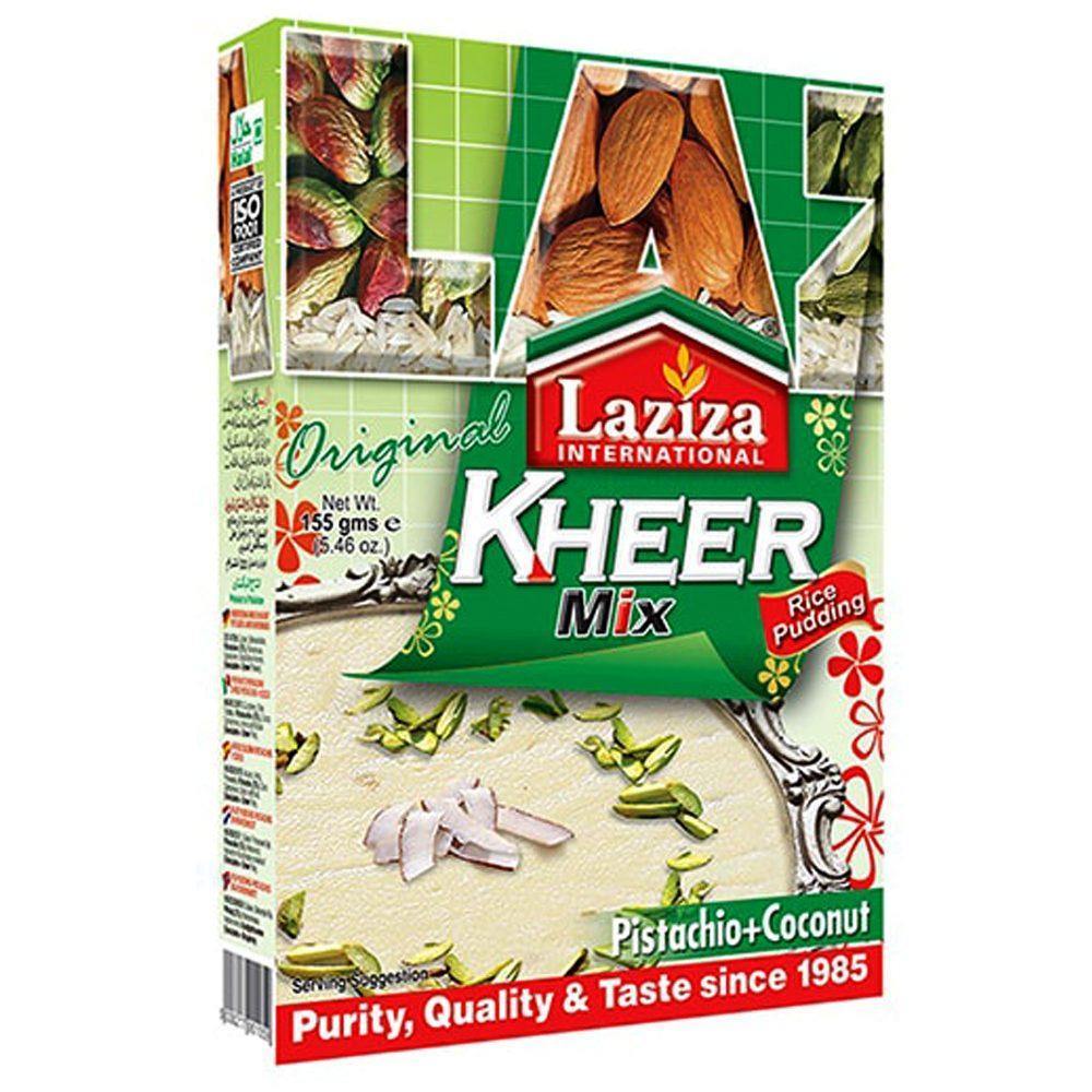 Kheer Mix Pistachio + Coconut 155g - Laziza Baazwsh 