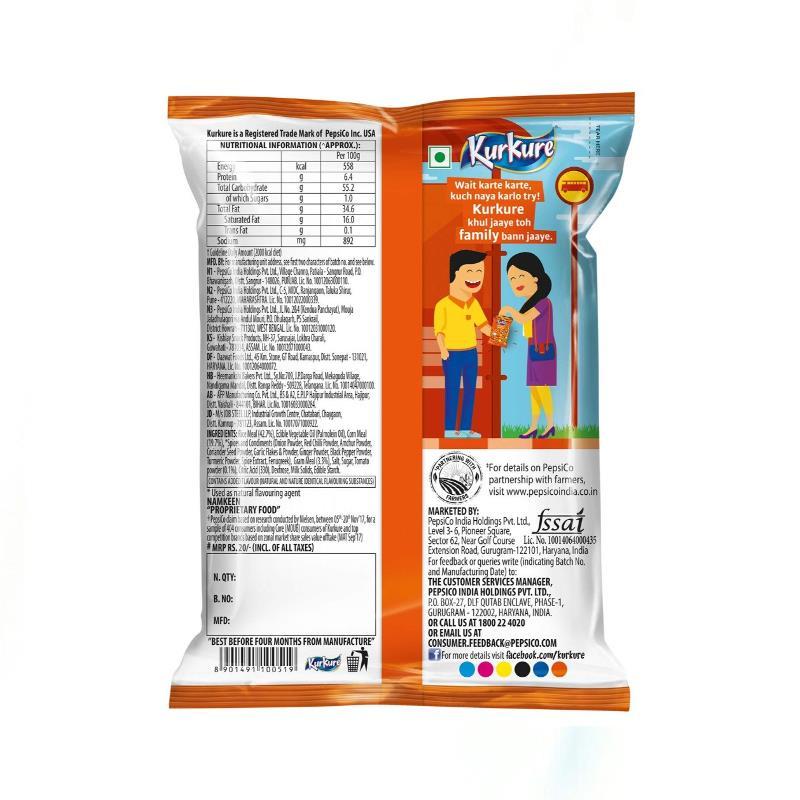 Kurkure Masala Munch 95g Baazwsh 