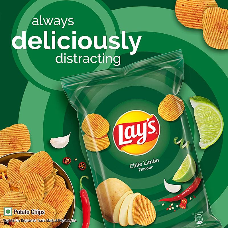 Lays Chilli & Lemon 52g Baazwsh 