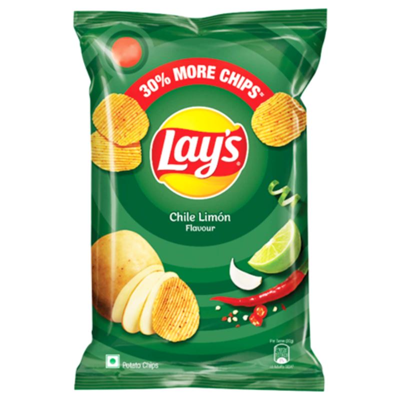 Lays Chilli & Lemon 52g Baazwsh 