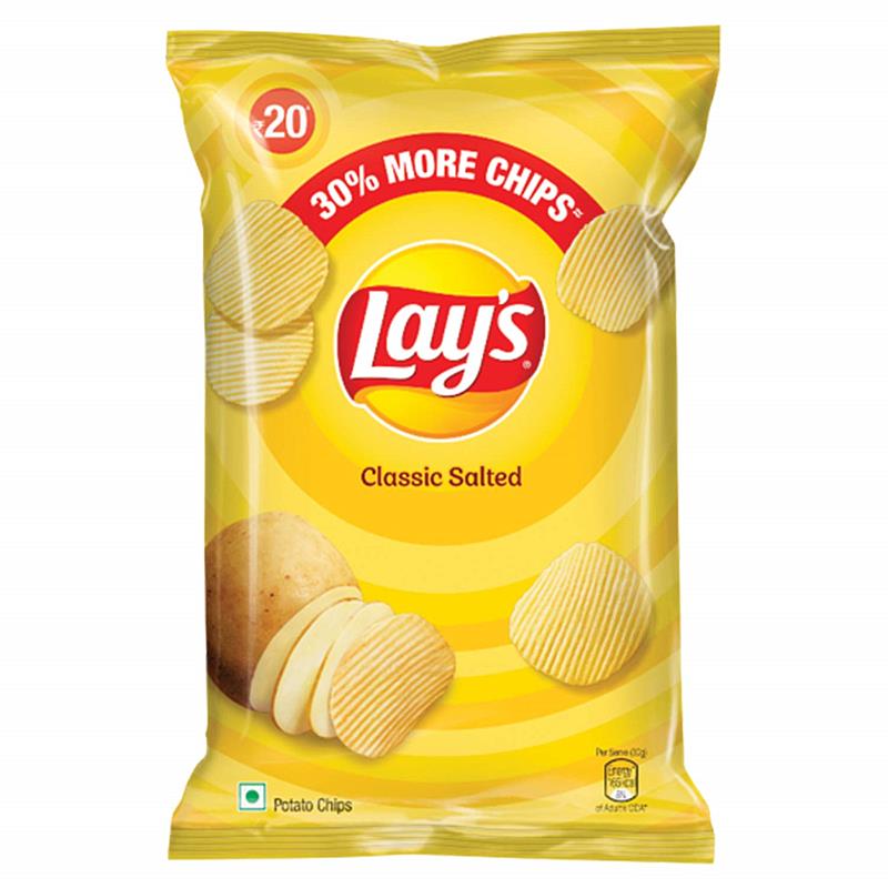 Lays Classic Salted 52g Baazwsh 