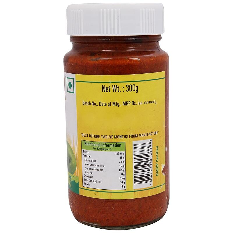 Mango Pickle (Without Garlic) 300g - Priya Baazwsh 