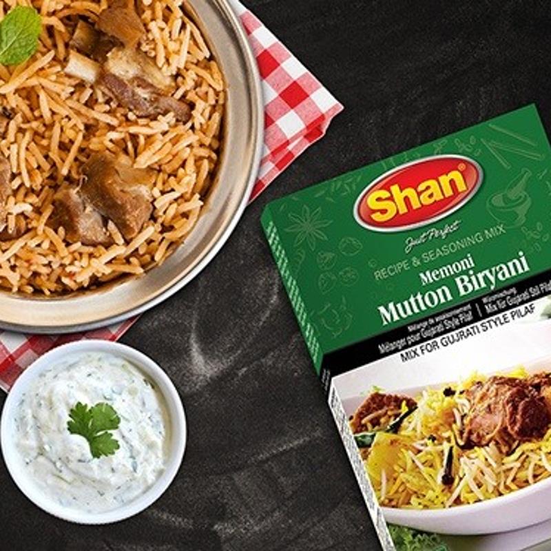 Memoni Mutton Biryani Masala 60g - Shan Baazwsh 