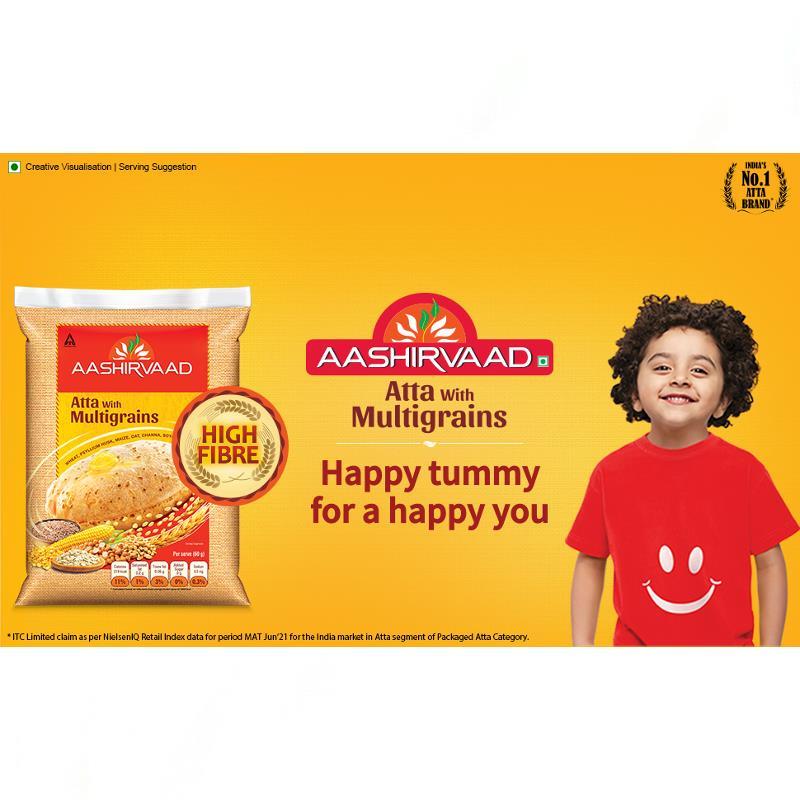 Multigrain Atta 5kg - Aashirvaad Baazwsh 