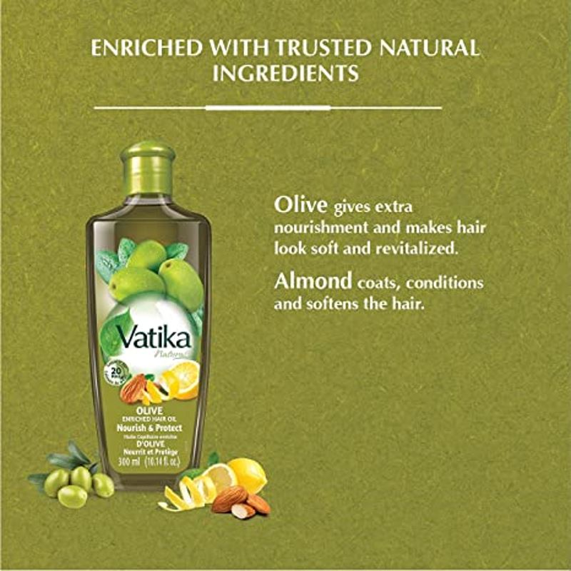 Olive Oil 200ml - Vatika Baazwsh 