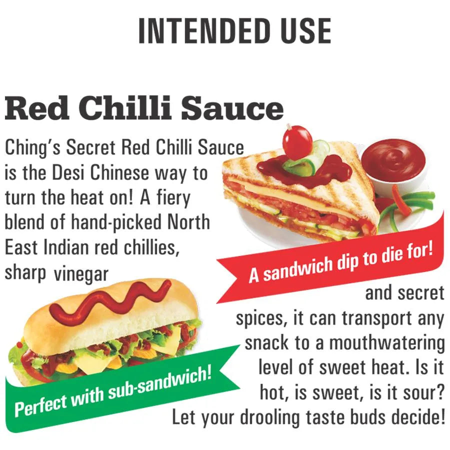 Red Chilli Sauce 200g - Chings Baazwsh 