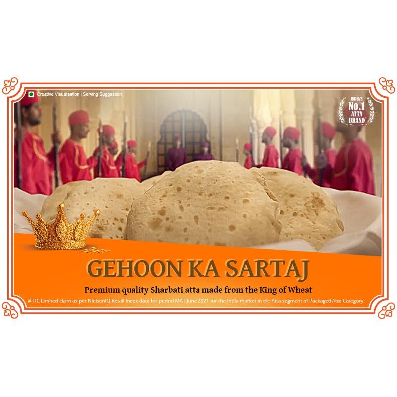 Select Sharbati Atta 5kg - Aashirvaad Baazwsh 