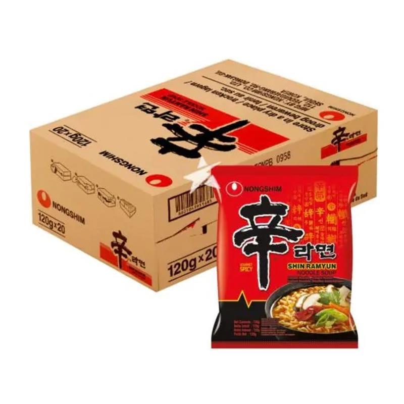 Shin Ramyun Noodle 120g - Nongshim Baazwsh 120gx20pcs 