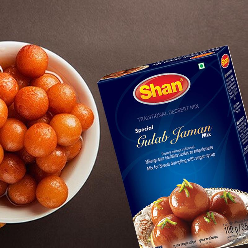 Special Gulab Jamun Mix 100g - Shan Baazwsh 