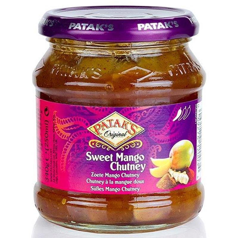 Sweet Mango Chutney 340g - Patak`s Baazwsh 