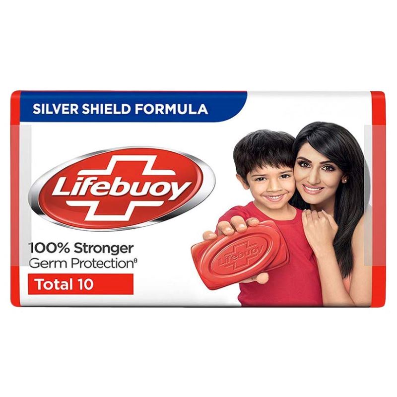 Total 10 Soap Bar 125g - Lifebuoy Baazwsh 