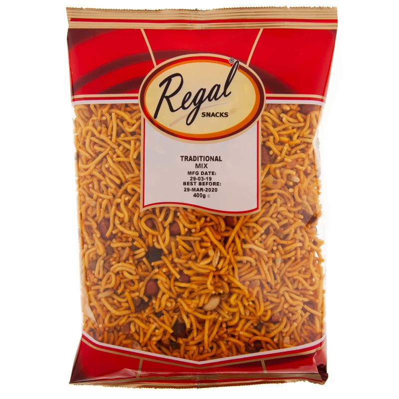 Tradiotional Mix 400g - Regal Snacks Baazwsh 