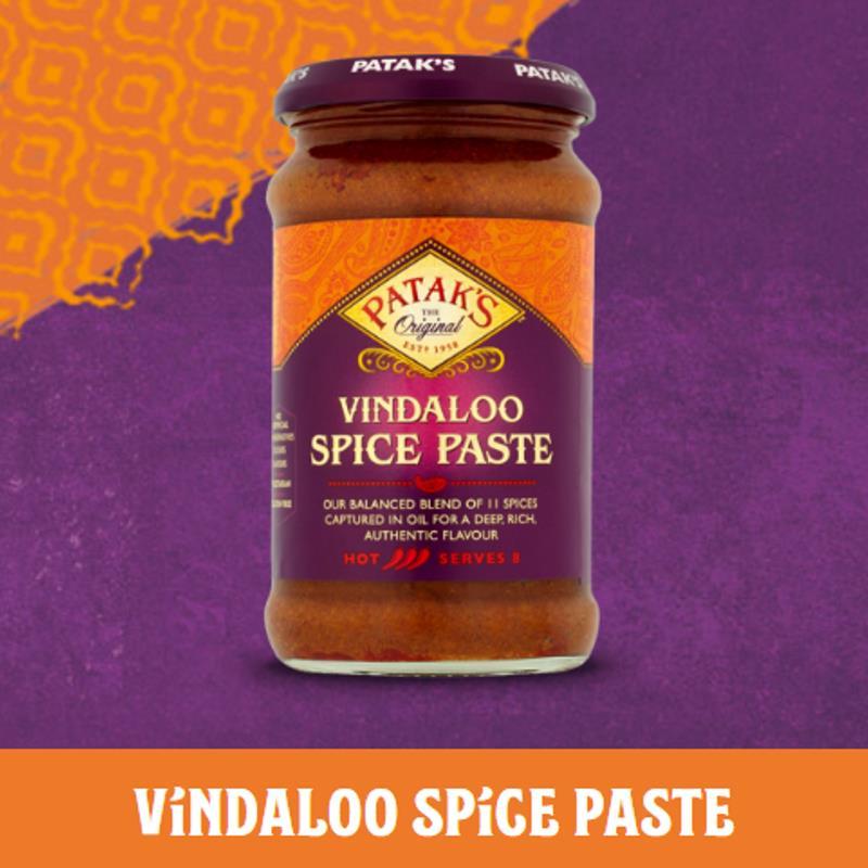 Vindaloo Paste 283g - Patak`s Baazwsh 