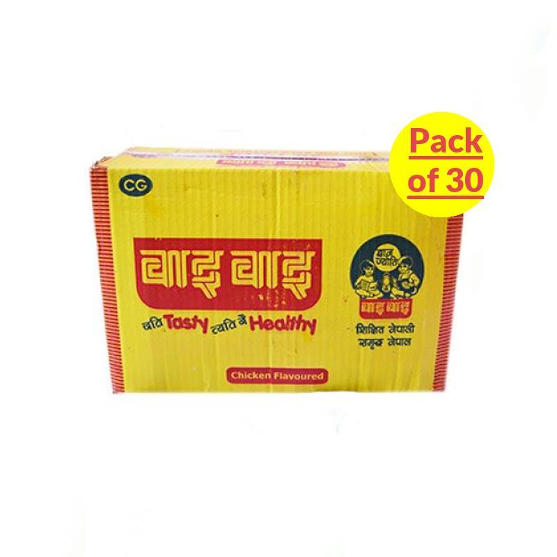 Wai Wai Instant Chicken Noodle 75g Baazwsh 75gx30pcs 